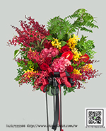 編號:AH002539 - 歐風藝術花籃