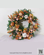 編號:B001033 - 聖誕花圈