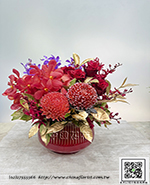 編號:B001038 - 時尚歐式盆花