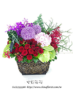 編號:B00918 - 母親節花禮10_媽咪, 我愛您