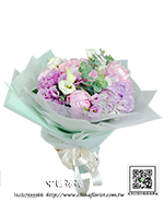 編號:F001716 - 國色天香-牡丹花束