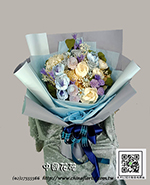 編號:PB0005 - 永生花-花束2-祝福永遠長久