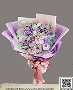 編號:PB0007 - 永生花-花束07-祝福永遠長久